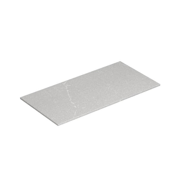 Dansani Calidris Unique Silestone Benkeplate måltilpasset B40-240xH1xD40cm 80cm / Desert silver Dansani Benkeplate bad DA-632008013