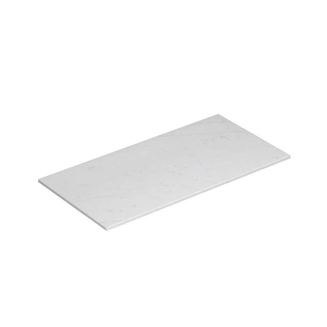 Dansani Calidris Unique Silestone Benkeplate måltilpasset B40-240xH1xD40cm 80cm / Eternal statuario Dansani Benkeplate bad DA-632008012