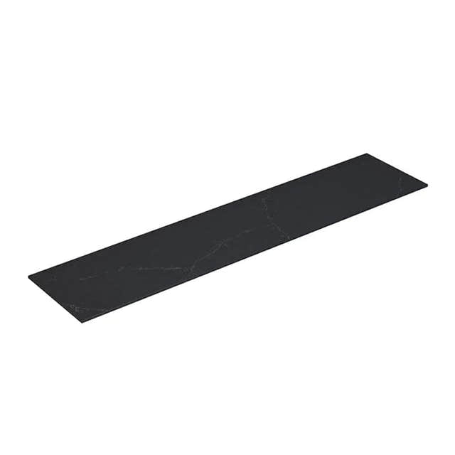 Dansani Calidris Unique Silestone Benkeplate måltilpasset B40-240xH1xD40cm Charcoal soapstone / 180cm Dansani Benkeplate bad DA-632018015