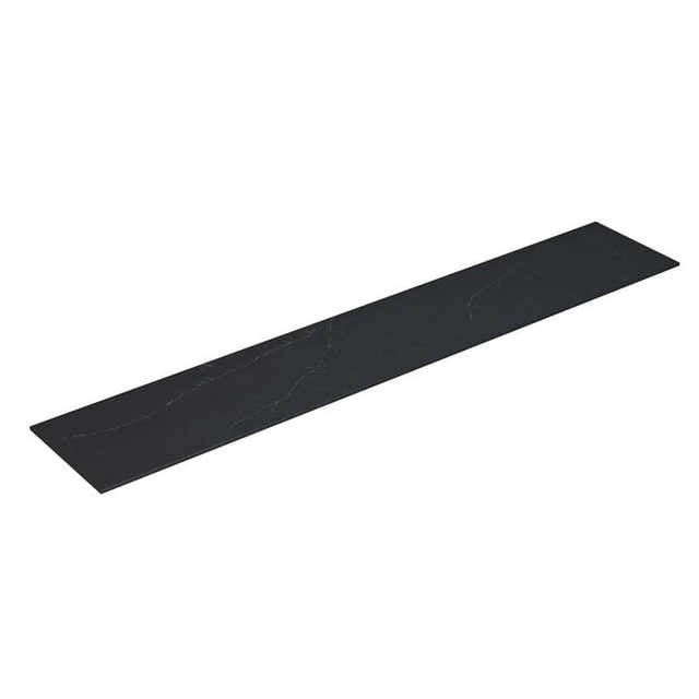 Dansani Calidris Unique Silestone Benkeplate måltilpasset B40-240xH1xD40cm Charcoal soapstone / 220cm Dansani Benkeplate bad DA-632022015