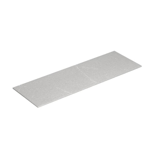 Dansani Calidris Unique Silestone Benkeplate måltilpasset B40-240xH1xD40cm Desert silver / 120cm Dansani Benkeplate bad DA-632012013