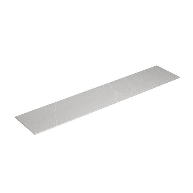 Dansani Calidris Unique Silestone Benkeplate måltilpasset B40-240xH1xD40cm Desert silver / 200cm Dansani Benkeplate bad DA-632020013