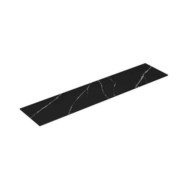 Dansani Calidris Unique Silestone Benkeplate måltilpasset B40-240xH1xD40cm Eternal marguina / 180cm Dansani Benkeplate bad DA-632018016