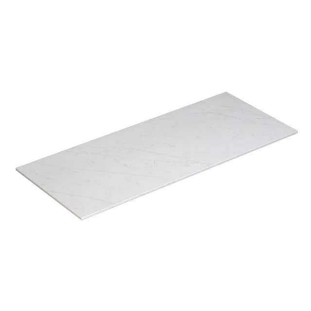 Dansani Calidris Unique Silestone Benkeplate måltilpasset B40-240xH1xD50cm 120cm / Eternal statuario Dansani Benkeplate bad DA-632112012
