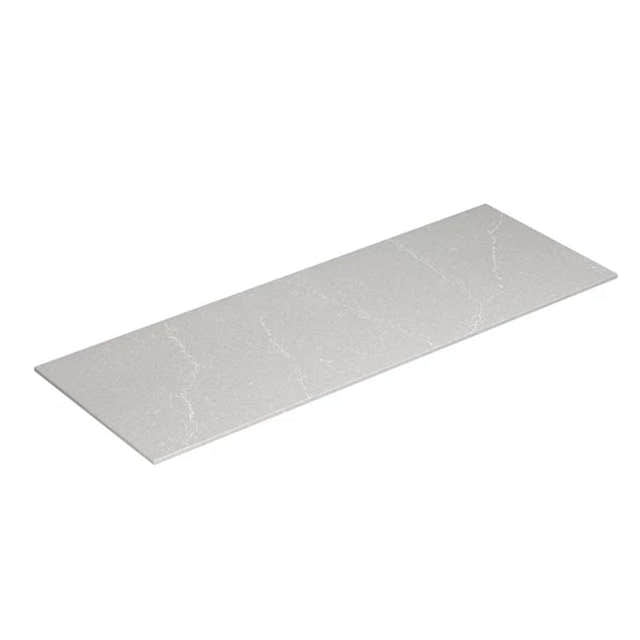 Dansani Calidris Unique Silestone Benkeplate måltilpasset B40-240xH1xD50cm 140cm / Desert silver Dansani Benkeplate bad DA-632114013