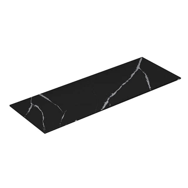 Dansani Calidris Unique Silestone Benkeplate måltilpasset B40-240xH1xD50cm 140cm / Eternal marguina Dansani Benkeplate bad DA-632114016
