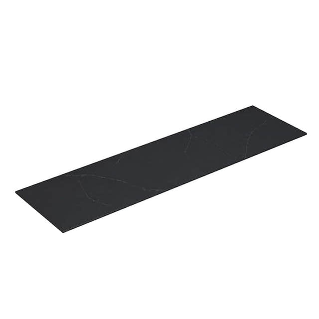 Dansani Calidris Unique Silestone Benkeplate måltilpasset B40-240xH1xD50cm 180cm / Charcoal soapstone Dansani Benkeplate bad DA-632118015