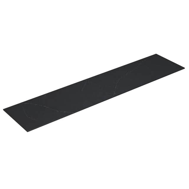 Dansani Calidris Unique Silestone Benkeplate måltilpasset B40-240xH1xD50cm 220cm / Charcoal soapstone Dansani Benkeplate bad DA-632122015