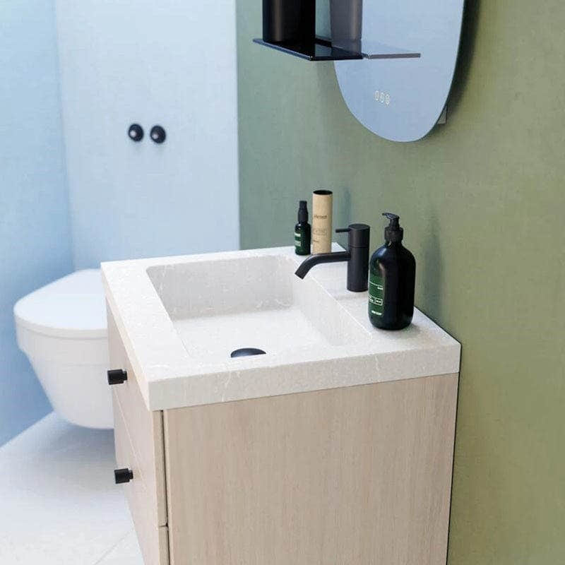 Dansani Calidris Unique Silestone Servant B60-120xH1xD50cm Dansani Baderomsservant