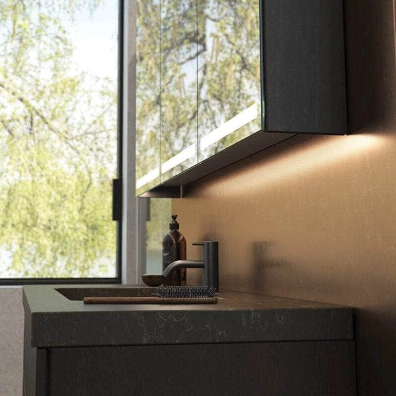 Dansani Calidris Unique Silestone Servant B60-120xH1xD50cm Dansani Baderomsservant