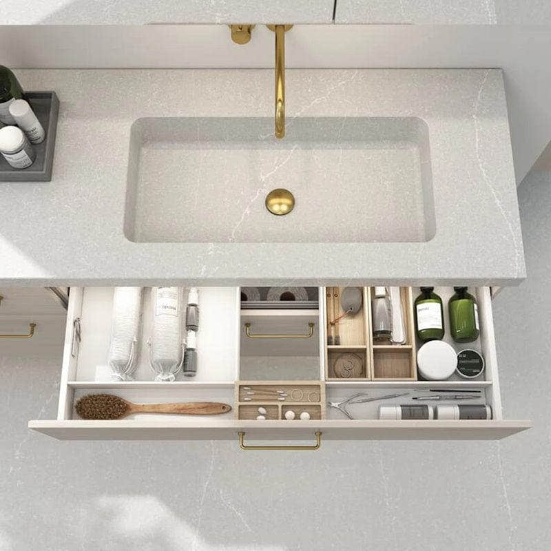 Dansani Calidris Unique Silestone servant måltilpasset D50,5 H1,2cm Dansani Baderomsservant