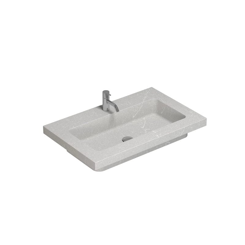 Dansani Calidris Unique Silestone servant måltilpasset D50,5 H1,2cm Dansani Baderomsservant