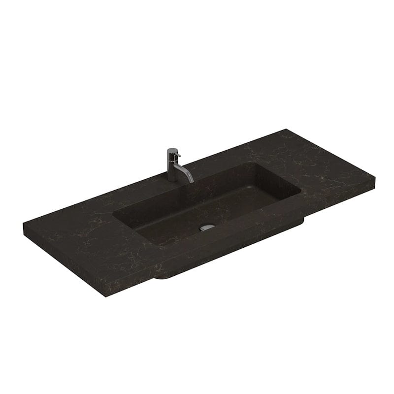 Dansani Calidris Unique Silestone servant måltilpasset D50,5 H1,2cm Dansani Baderomsservant