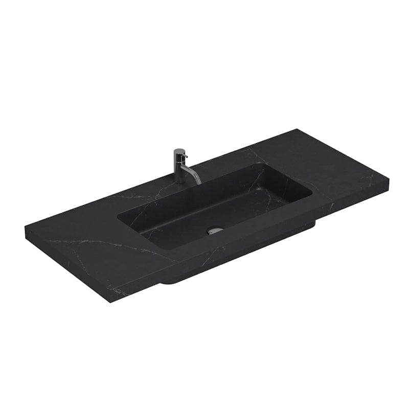 Dansani Calidris Unique Silestone servant måltilpasset D50,5 H1,2cm Dansani Baderomsservant