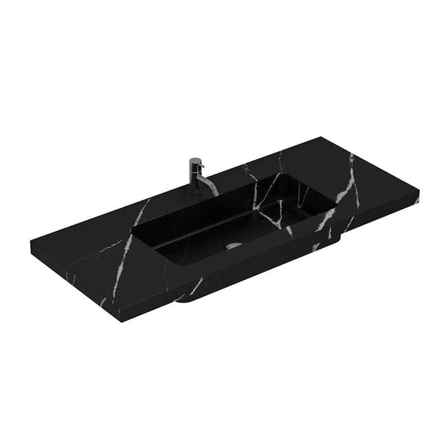 Dansani Calidris Unique Silestone servant måltilpasset D50,5 H1,2cm Eternal marguina / 200cm Dansani Baderomsservant DA-631720416