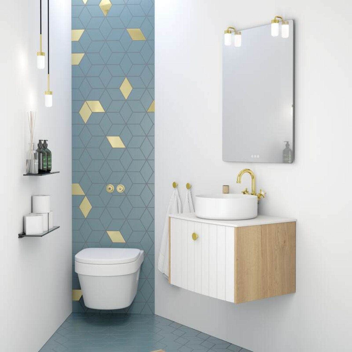 Dansani Circle Servant Ø36cm, porselen Hvit blank Dansani Baderomsservant DA-101205003