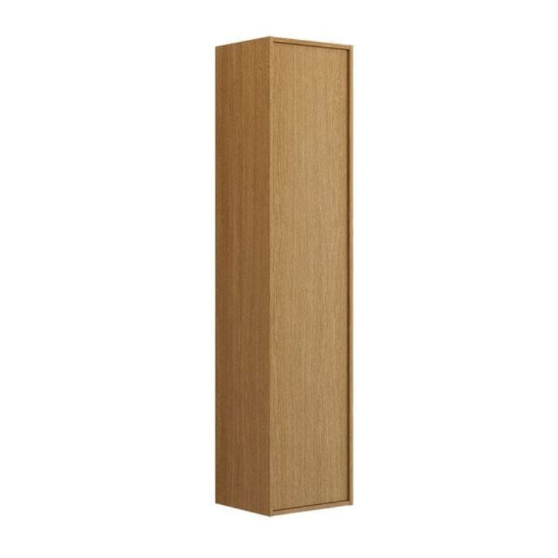 Dansani FRAME Høyskap 1 dør Gyllen eik / 40cm Versjon A / Høyre hengslet Dansani Høyskap bad DA-H29-1174