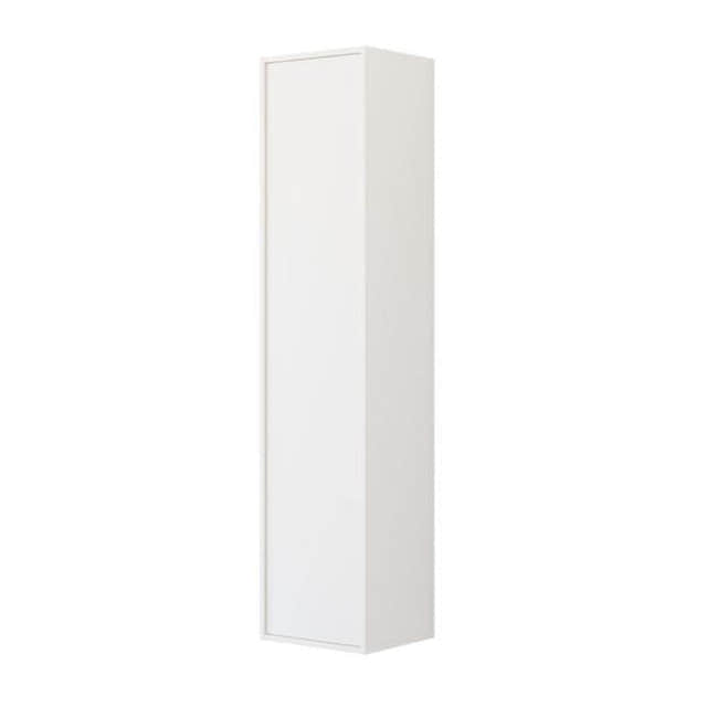 Dansani FRAME Høyskap 1 dør Hvit matt / 40cm Versjon A / Venstre hengslet Dansani Høyskap bad DA-H29-1210