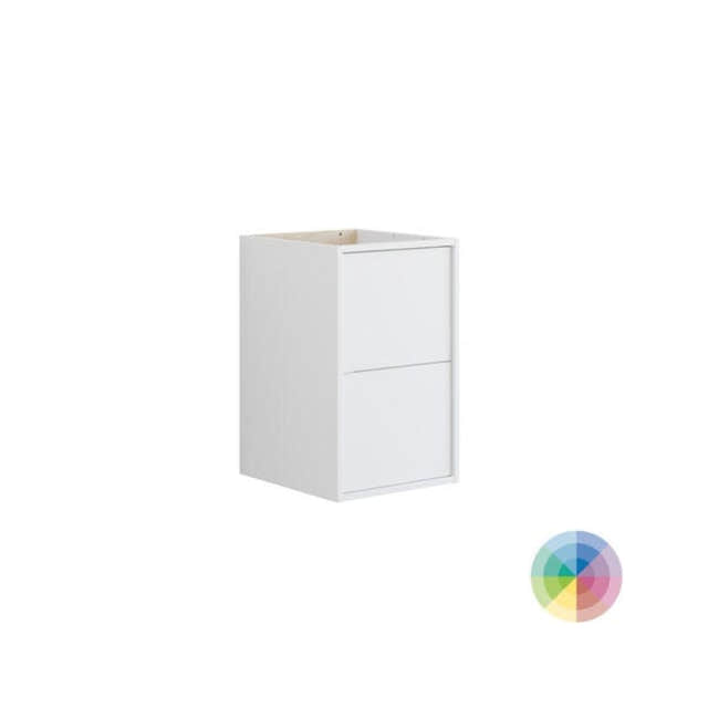 Dansani FRAME Sideskap med 2 skuff NCS farge / 40cm Dansani Sideskap bad DA-H20-1099