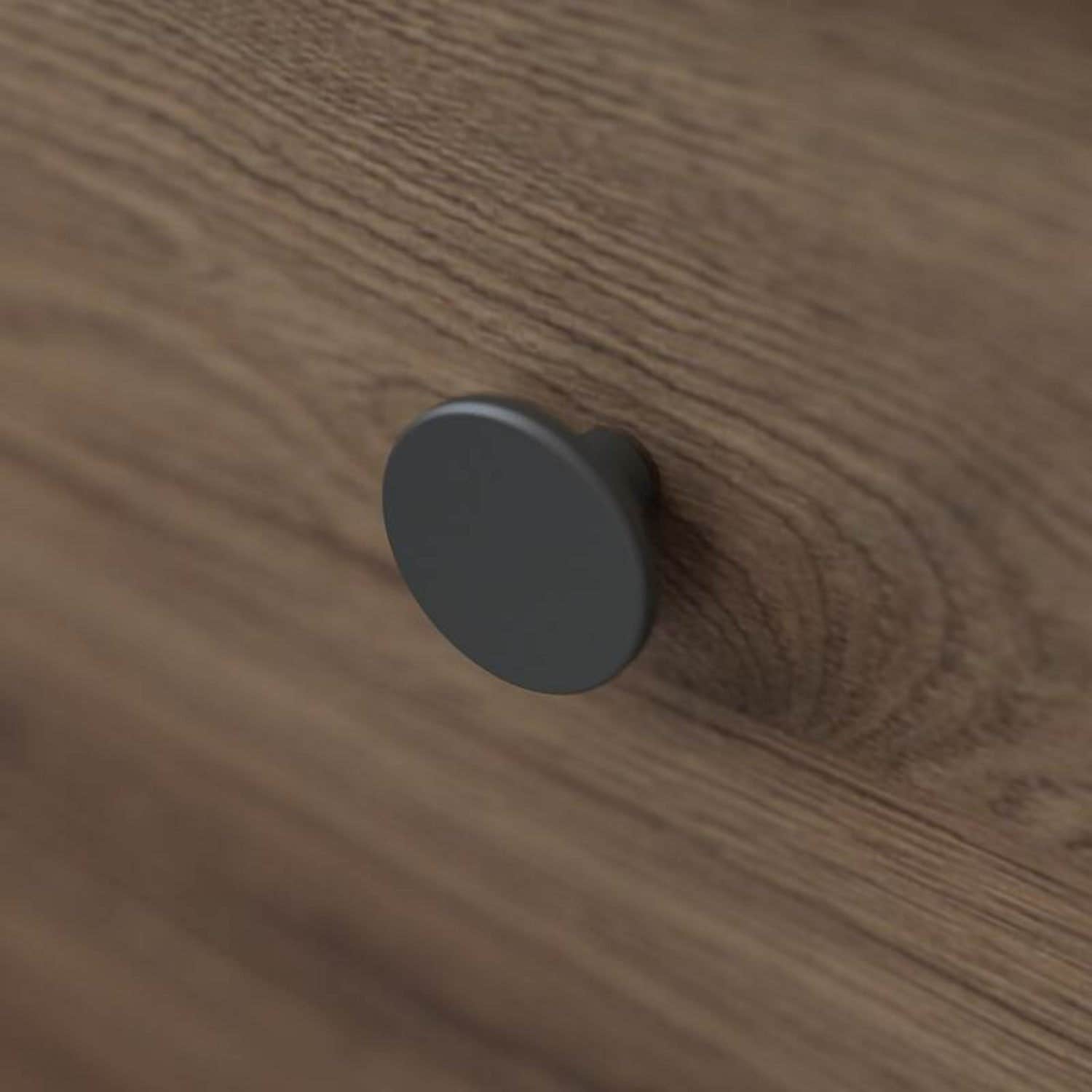 Dansani Grep Button Ø42mm Plast Svart Dansani Knotter og håndtak DA-189553068