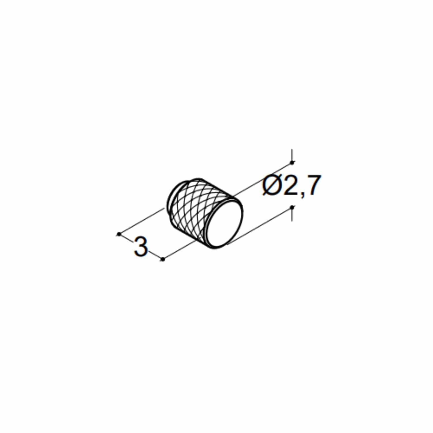 Dansani Grep Pixel Ø26mm Dansani Knotter og håndtak