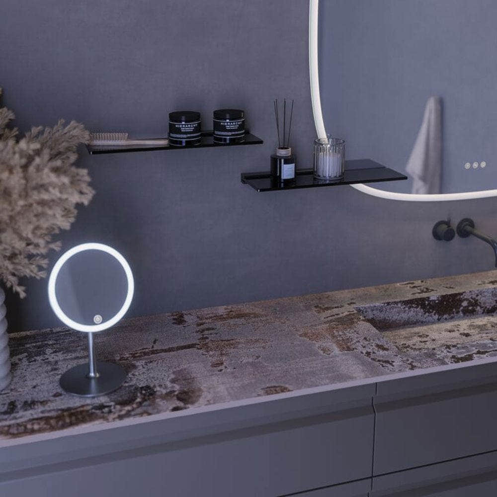 Dansani Handy LED Sminkespeil 5x på fot Krom Dansani Sminkespeil DA-190304390
