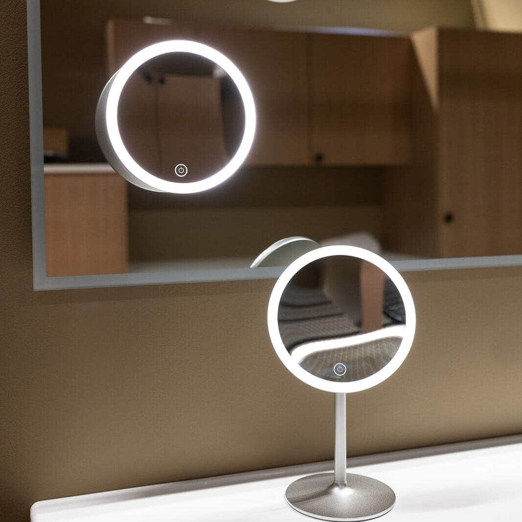 Dansani Handy LED Sminkespeil 5x på fot Krom Dansani Sminkespeil DA-190304390