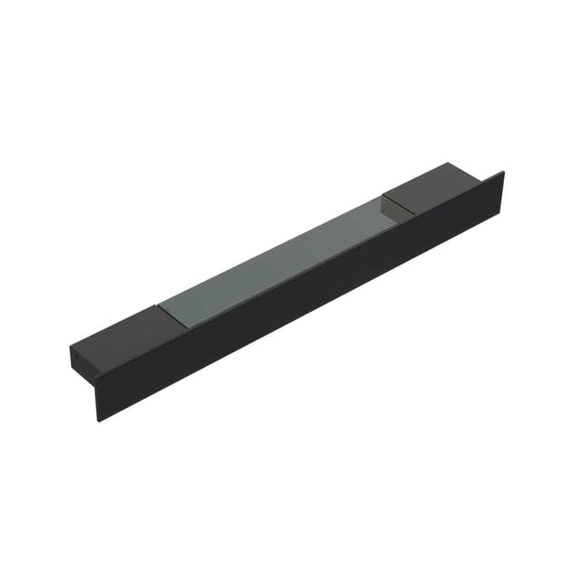 Dansani Illumi hylle med stikkontakt E, USB stik Svart matt / 80cm Dansani Baderomshylle DA-190304810