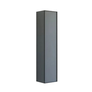Dansani Inzo Urban Alu-ramme svart Høyskap 1 dør B40xH176x35cm