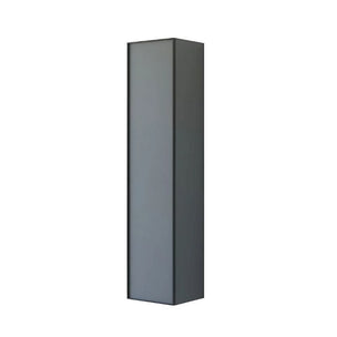 Dansani Inzo Urban Alu-ramme svart Høyskap 1 dør B40xH176x35cm