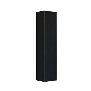 Dansani Inzo Urban Alu-ramme svart Høyskap 1 dør B40xH176x35cm