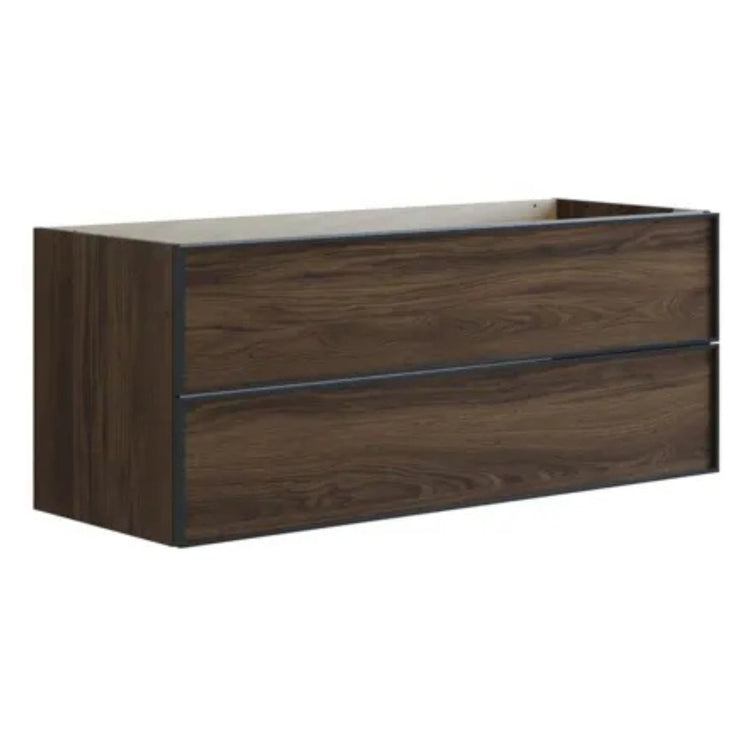 Dansani Inzo Alu-ramme Svart Servantskap 2 Skuff H48cm