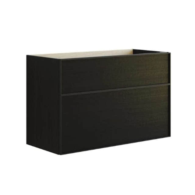 Dansani Inzo Alu-ramme svart Servantskap med ekstra stor underskuff Svart eik / 100cm Dansani Servantskap DA-U26-8050