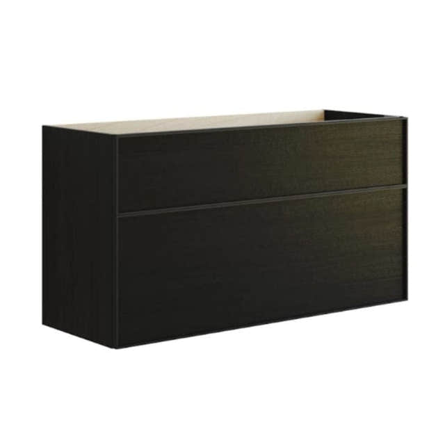 Dansani Inzo Alu-ramme svart Servantskap med ekstra stor underskuff Svart eik / 120cm dobbel Dansani Servantskap DA-U28-8050