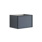 Dansani Inzo Alu-ramme svart Underskap 1 skuff B60-120xH40xD44cm