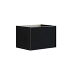 Dansani Inzo Alu-ramme svart Underskap 1 skuff B60-120xH40xD44cm