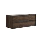 Dansani Inzo Urban Alu-ramme svart Underskap 2 skuff B60-120xH48xD44cm