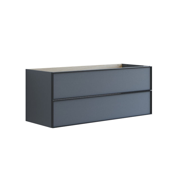 Dansani Inzo Urban Alu-ramme svart Underskap 2 skuff B60-120xH48xD44cm