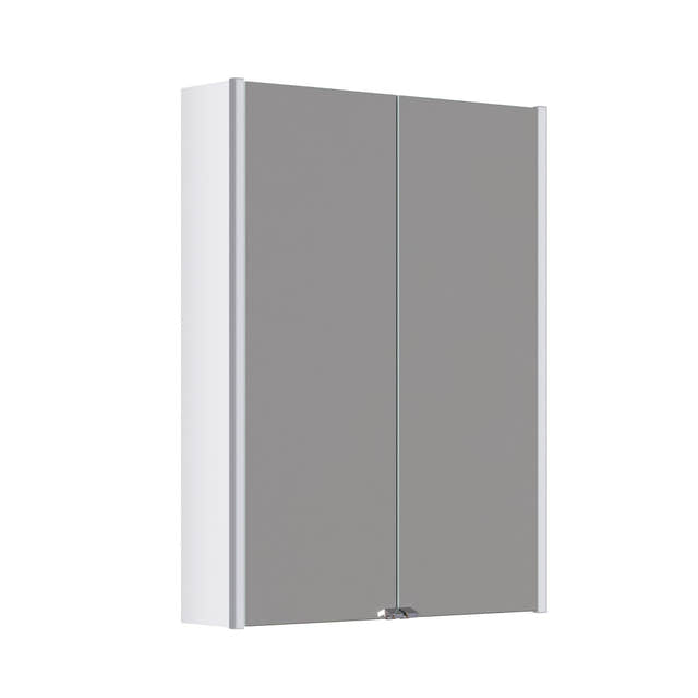 Dansani Inzo Ambi speilskap 2 dører Hvit matt / 60cm Dansani Speilskap DA-S896-110