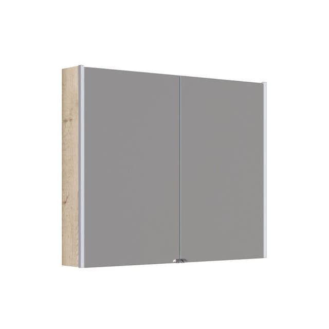 Dansani Inzo Ambi speilskap 2 dører Natur eik / 100cm Dansani Speilskap DA-S890-149