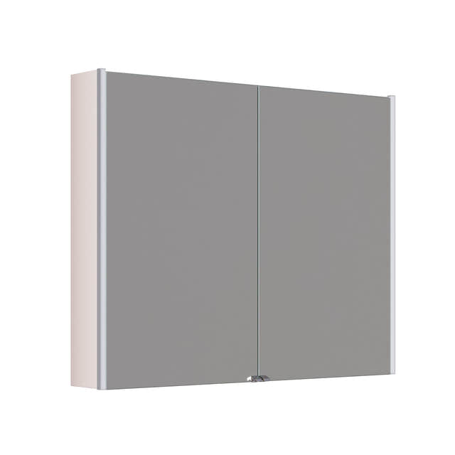 Dansani Inzo Ambi speilskap 2 dører Sand matt / 100cm Dansani Speilskap DA-S890-134