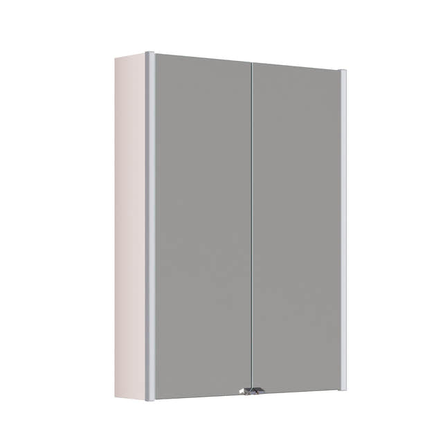Dansani Inzo Ambi speilskap 2 dører Sand matt / 60cm Dansani Speilskap DA-S896-134