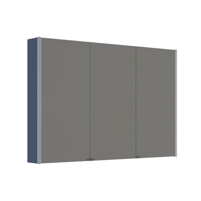 Dansani Inzo Ambi speilskap 3 dører Deep blue / 120cm Dansani Speilskap DA-S893-132