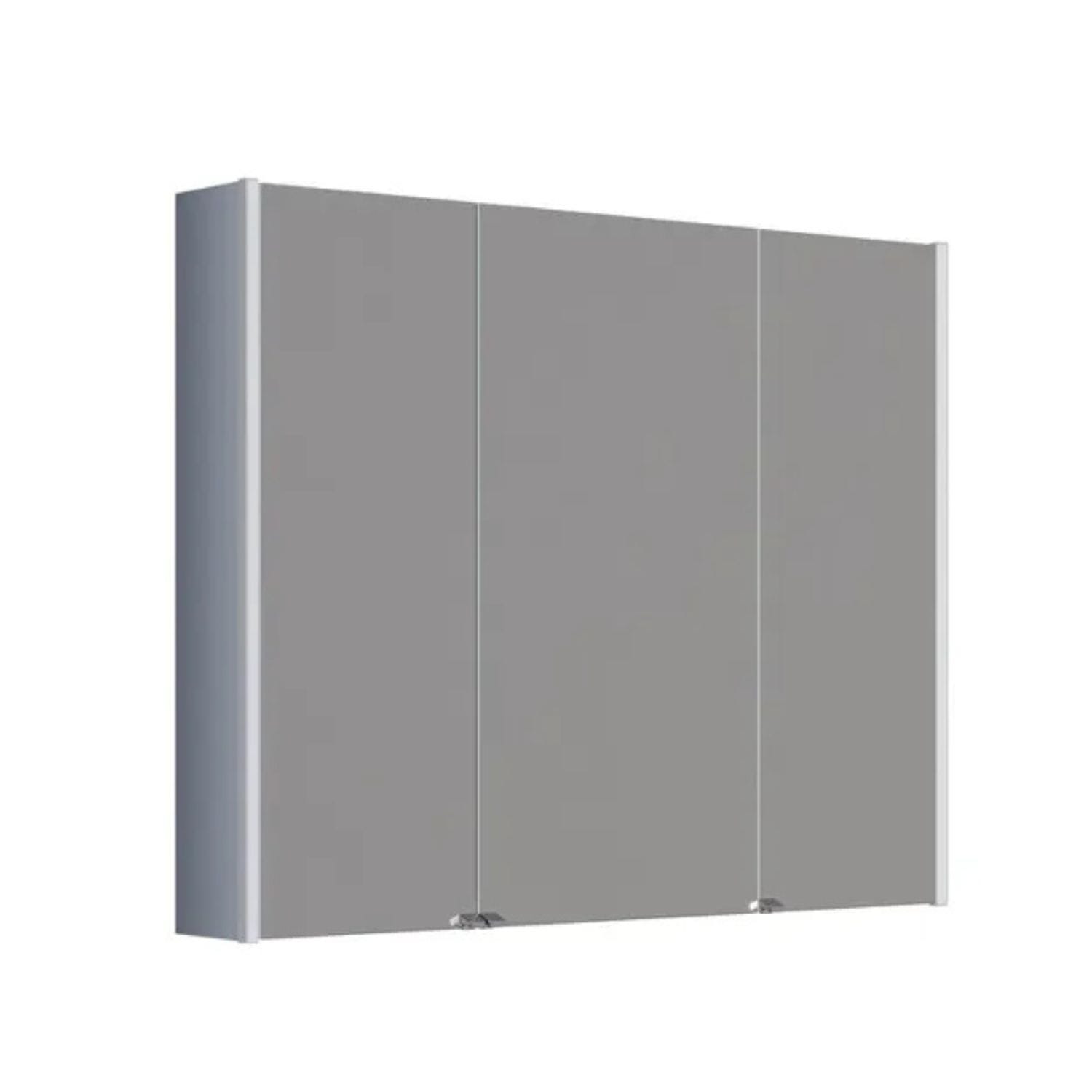 Dansani Inzo Ambi speilskap 3 dører Grå matt / 100cm Dansani Speilskap DA-S891-103