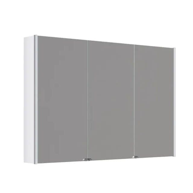 Dansani Inzo Ambi speilskap 3 dører Hvit matt / 120cm Dansani Speilskap DA-S893-110