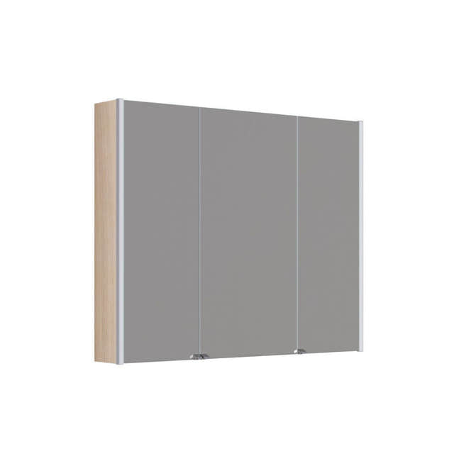 Dansani Inzo Ambi speilskap 3 dører Lys eik / 100cm Dansani Speilskap DA-S891-178