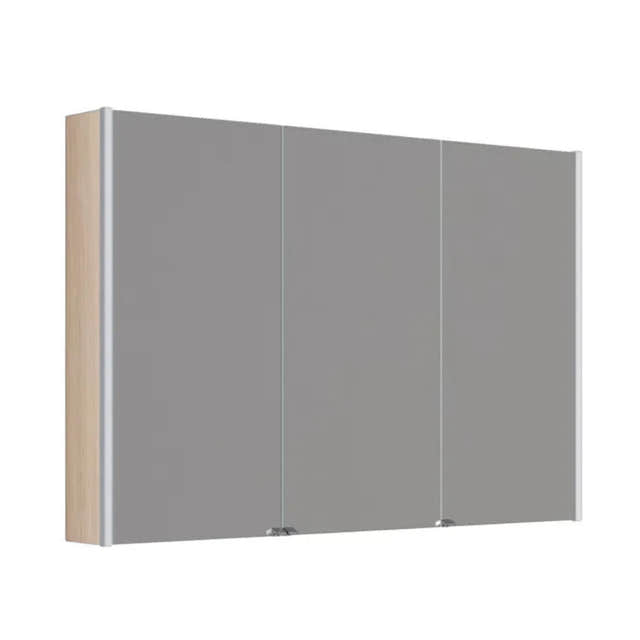 Dansani Inzo Ambi speilskap 3 dører Lys eik / 120cm Dansani Speilskap DA-S893-178
