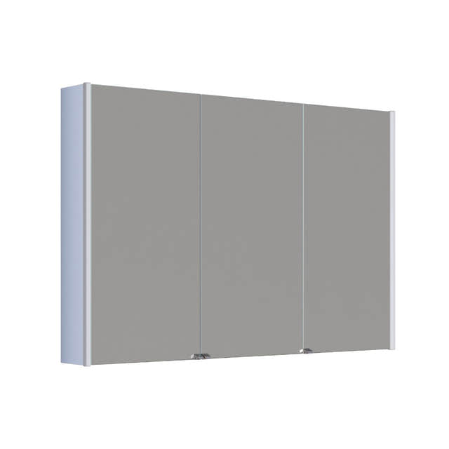 Dansani Inzo Ambi speilskap 3 dører Lyseblå matt / 120cm Dansani Speilskap DA-S893-116