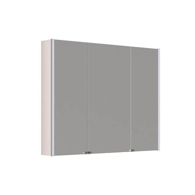 Dansani Inzo Ambi speilskap 3 dører Sand matt / 100cm Dansani Speilskap DA-S891-134