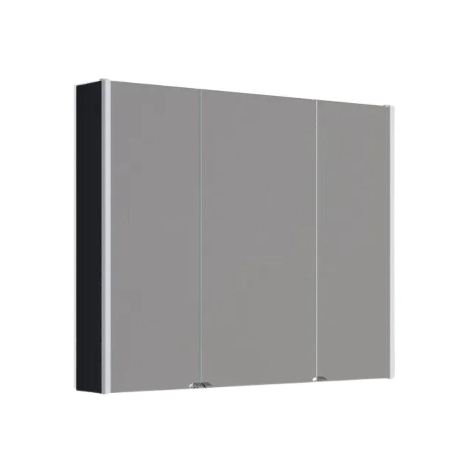 Dansani Inzo Ambi speilskap 3 dører Svart eik / 100cm Dansani Speilskap DA-S891-150